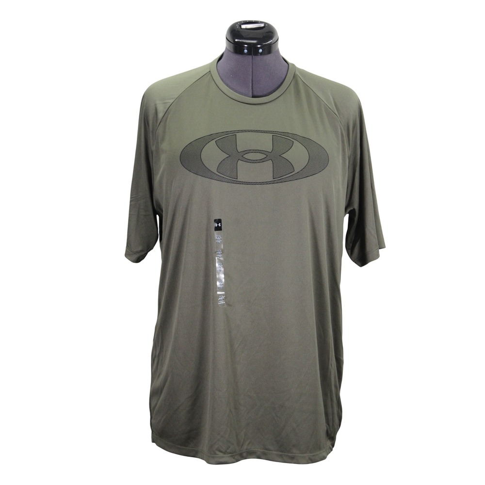 Under Armour Velocity 2.0 Running Tee Men's Large Performance Gym Shirt